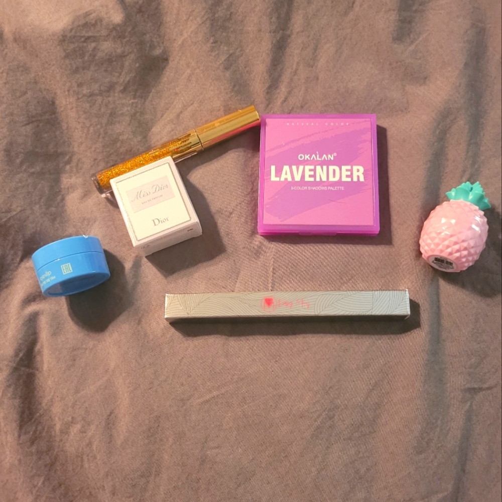 MAKE UP & LOT MISS DIOR, RUBY MAY, EYESHADOW LIPPY